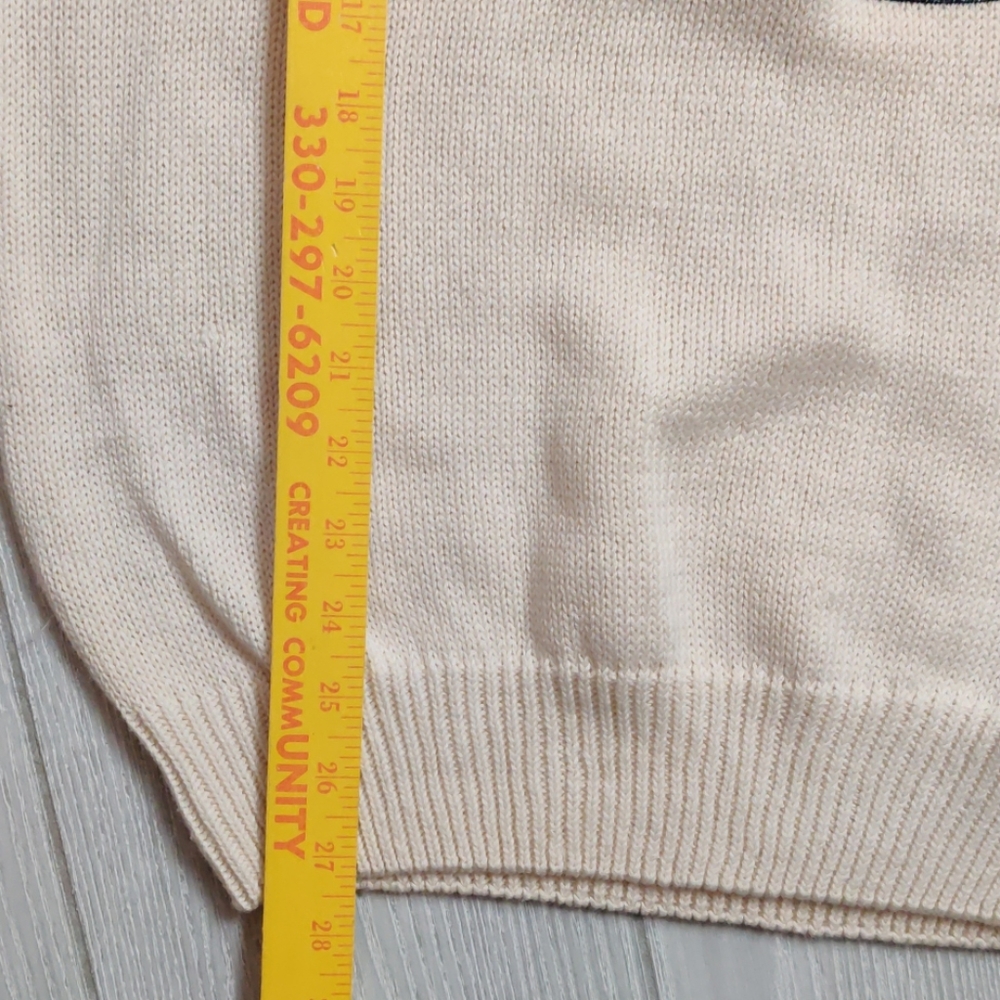 Vintage Deadstock 80's Maori Bee leather sweater - Picture 5 of 6